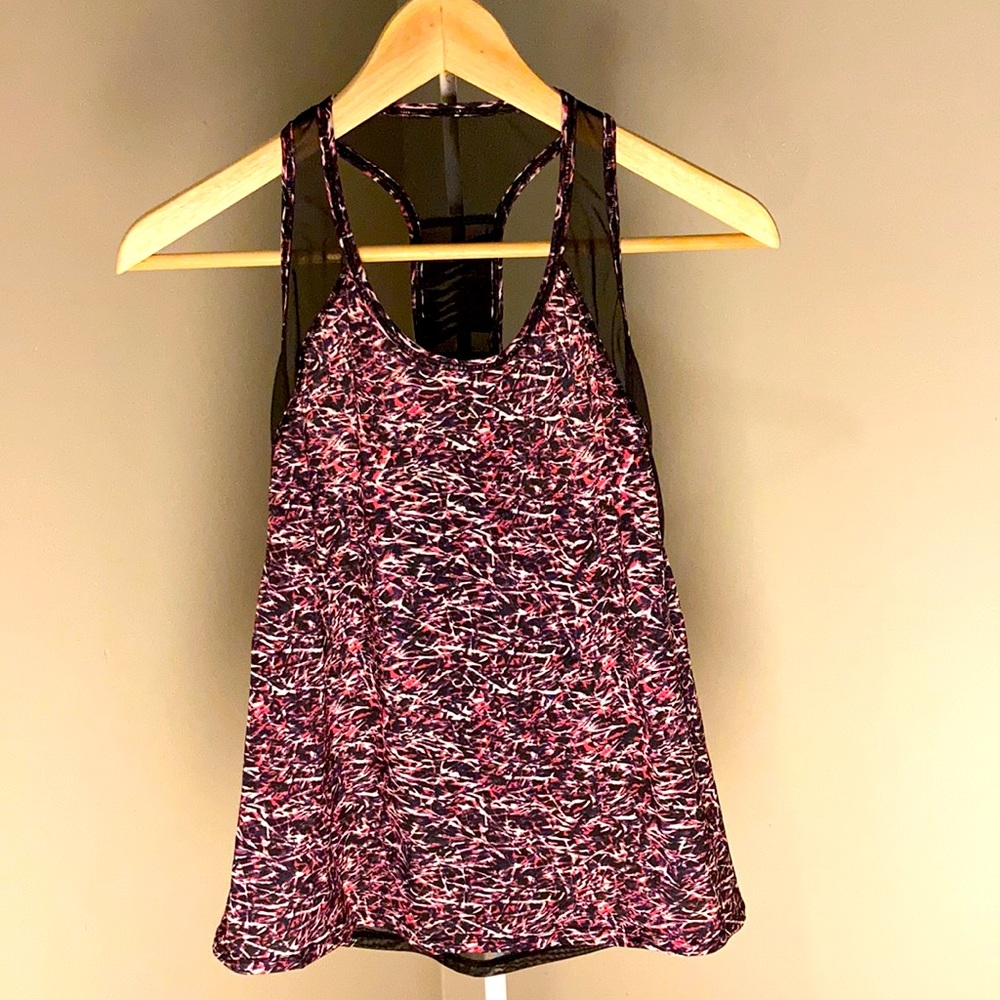Lululemon Mesh Back loose tank top